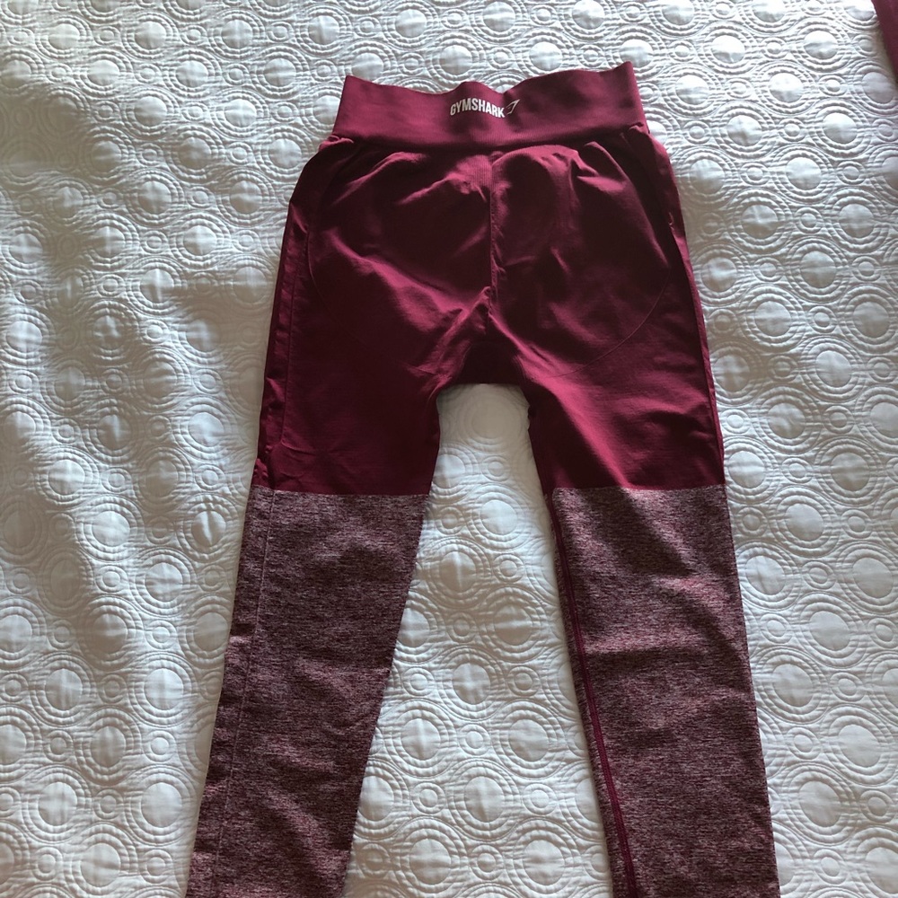 Gymshark two tone seamless leggings